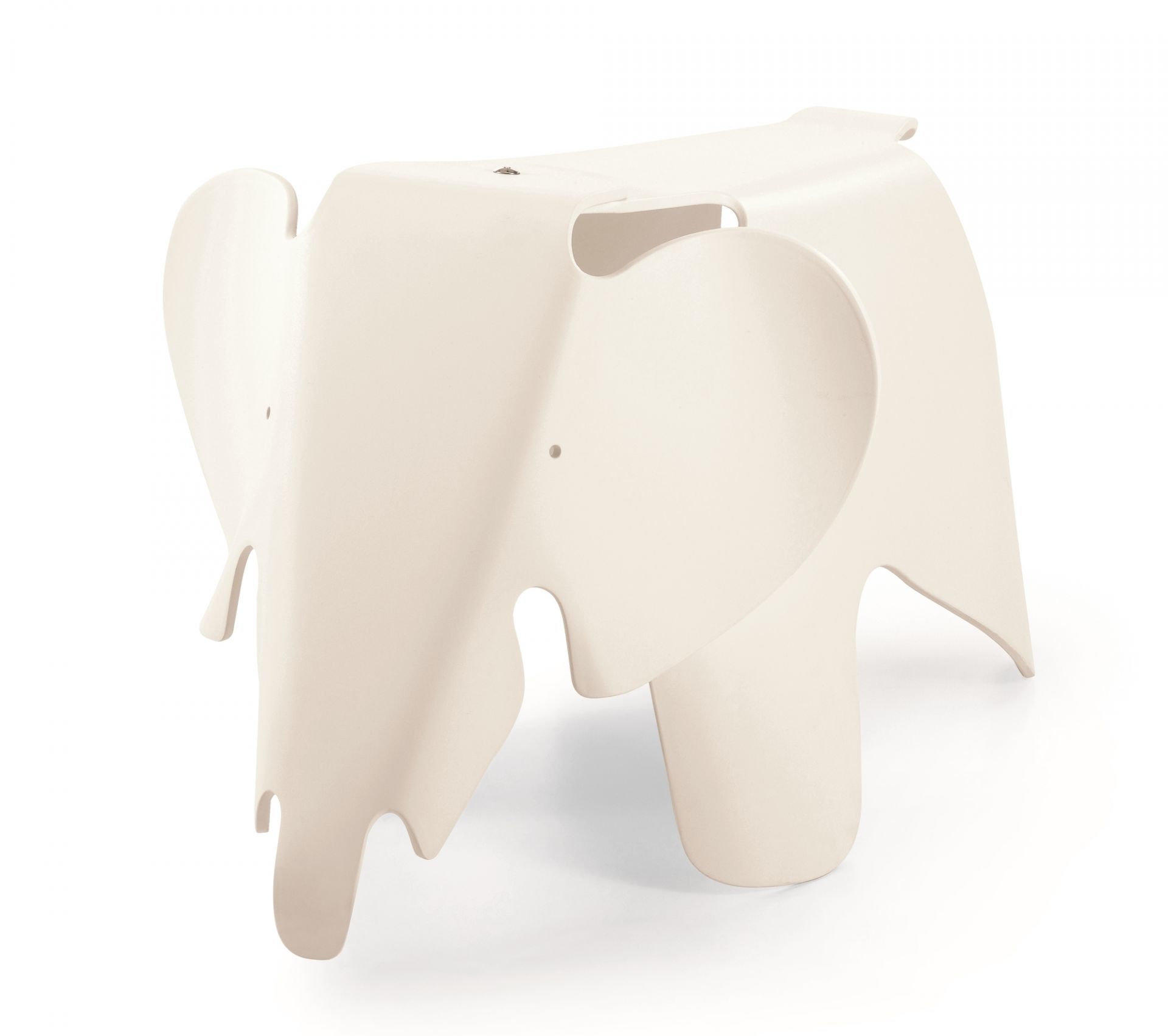Eames Elephant Hocker weiss Vitra